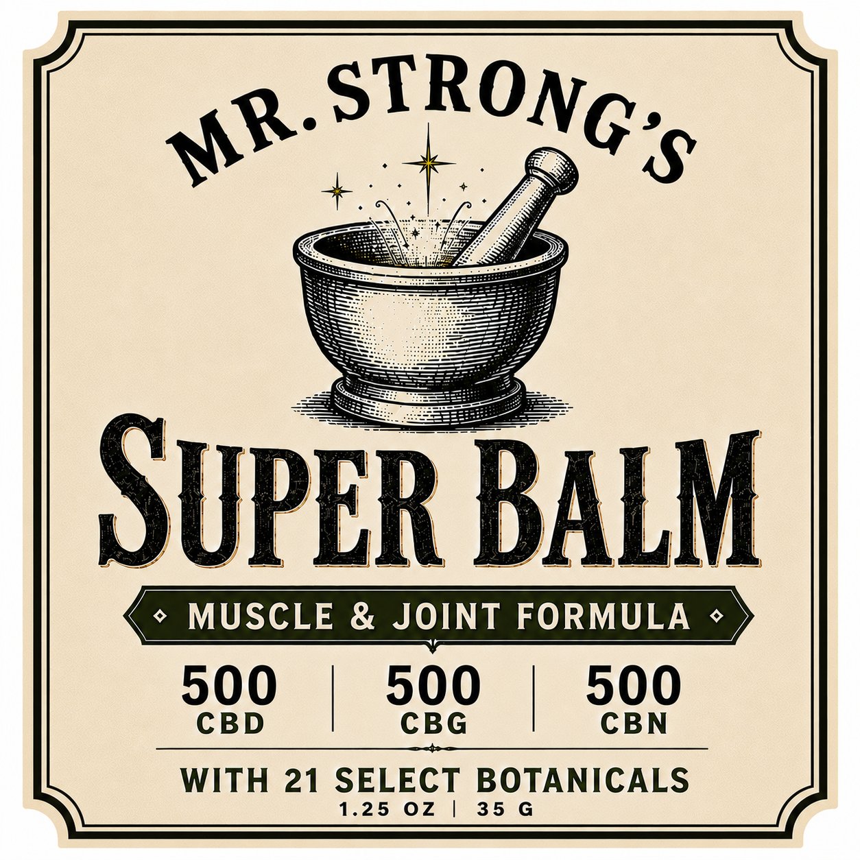 Mr. Strong's Super Balm — Muscle & Joint Formula